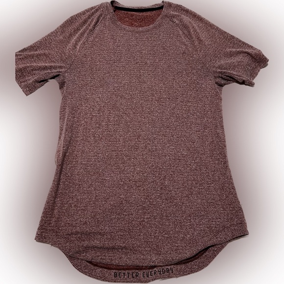 Heathered Red Lulu Drysense Short-Sleeve Shirt - Picture 2 of 3